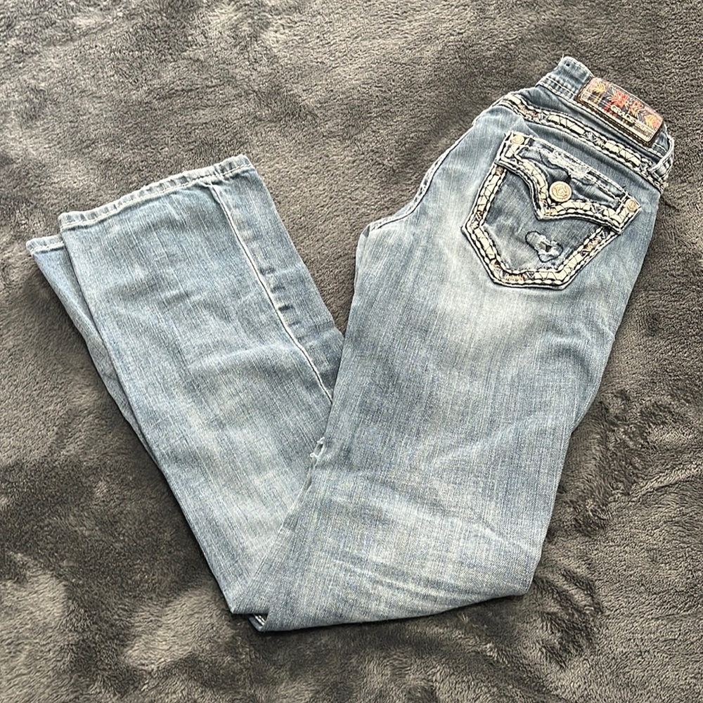 Womens low rise boot cut jeans size 25